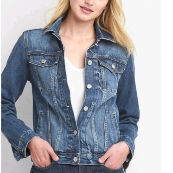 GAP Jackets & Blazers - Gap Limited Edition Denim Jean Jacket Women’s Size Medium